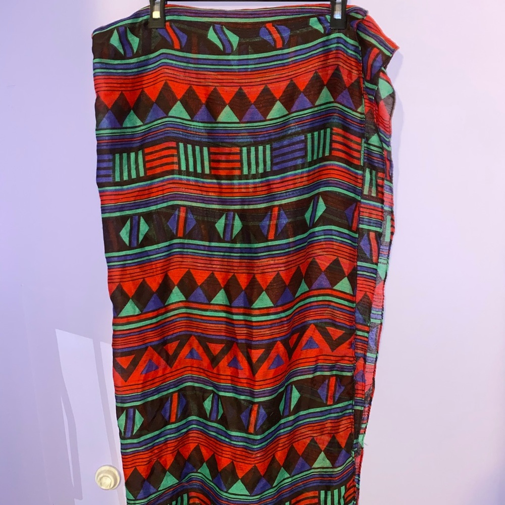 Aztec Print Scarf - Picture 1 of 1